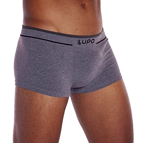 Cueca Sunga, Lupo, Masculino, Cinza/Preto, M