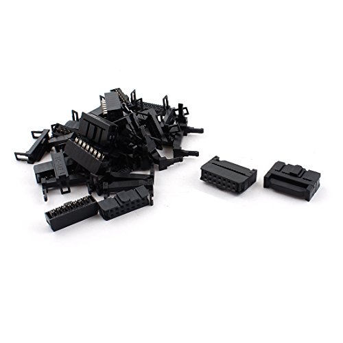 Aexit 15 piezas conector conector IDC de 14 pines miniatura 1