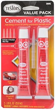 セメント接着剤バリューパックテスター2-7/8液量オンスチューブ。