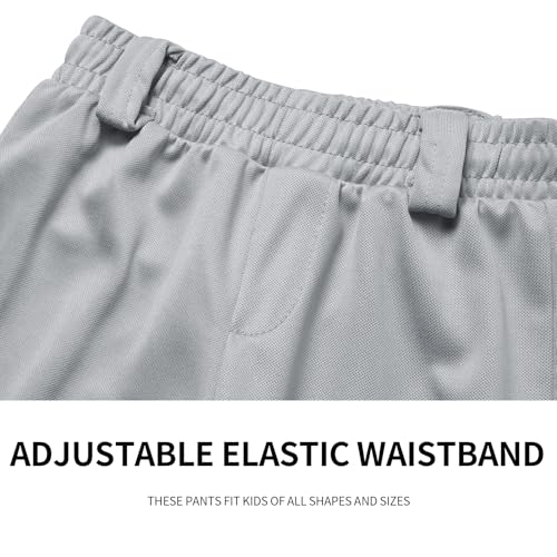 QBK 2T/3T/4T/5T to Youth Toddler Boys Knicker Baseball Pants Girl Softball Pants Kids Tee Ball Pants - Image 4