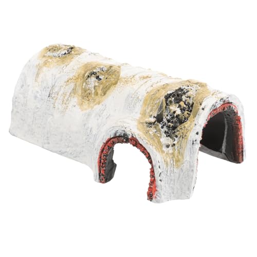 Abaodam 魚 水槽 アクセサリー 爬虫類 魚 隠れ家 カメ 魚 水槽 装飾品 テラリウム 流木 オーナメント 魚 シェルター 爬虫類 隠れ家 洞窟 トカゲ 生息地 洞窟 爬虫類 水槽 ヤモリ