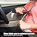byojia 5 in 1 Vehicle Support Handles Elderly Portable Automotive Door Assist Handles Multifunction Car Handle for Elderly and Handicapped (Red-1PCS)