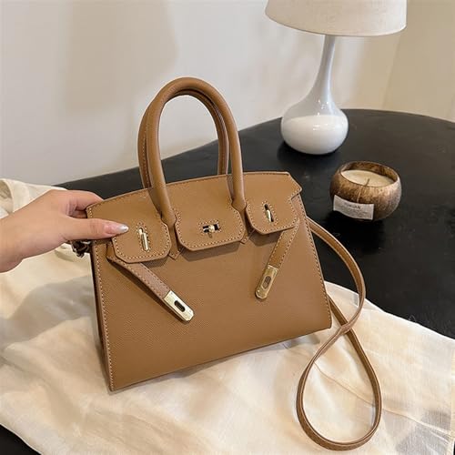 Ladies handbag shoulder bag crossbody bag(Brown)2