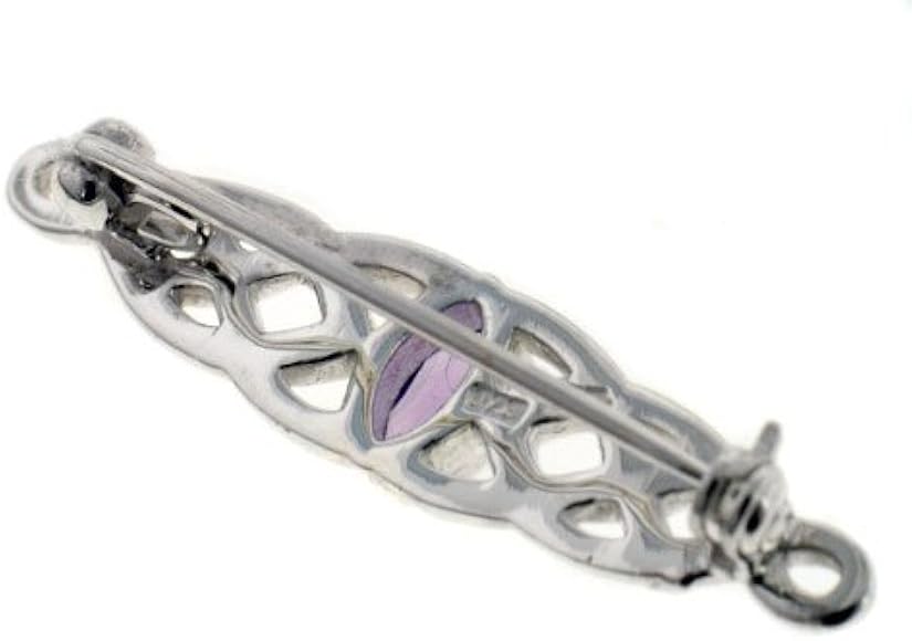 Amazon | スターリングシルバーケルトノットと本物マーキーズ  