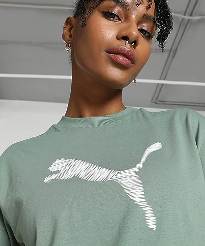 Image of Puma Women's Printed Relaxed Fit T-Shirt