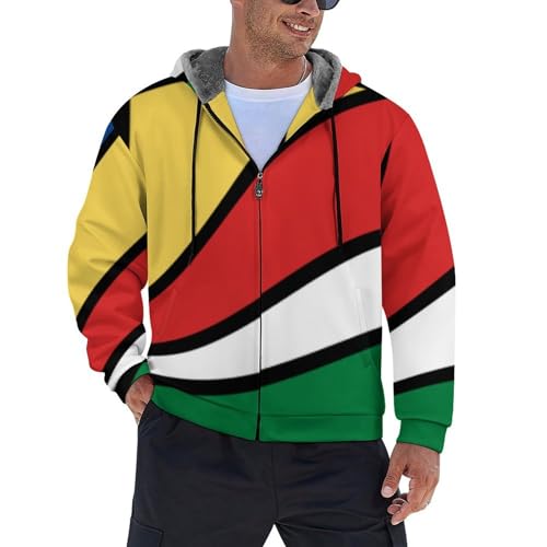 Veste chaude doublée homme avec poches pour stopper le froid de l'hiver