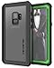 Ghostek Nautical Full Body Rugged Waterproof Case Compatible with Galaxy S9 - Green
