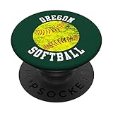 Oregon Softball PopSockets PopGrip: Swappable Grip for Phones & Tablets