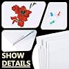 BENECREAT 8Pcs 12x12 Inch White Foam Boards, 2mm Square PVC Foam Sheet Poster Board for Mounting, Crafts, Art, Display, Presentation and Projects