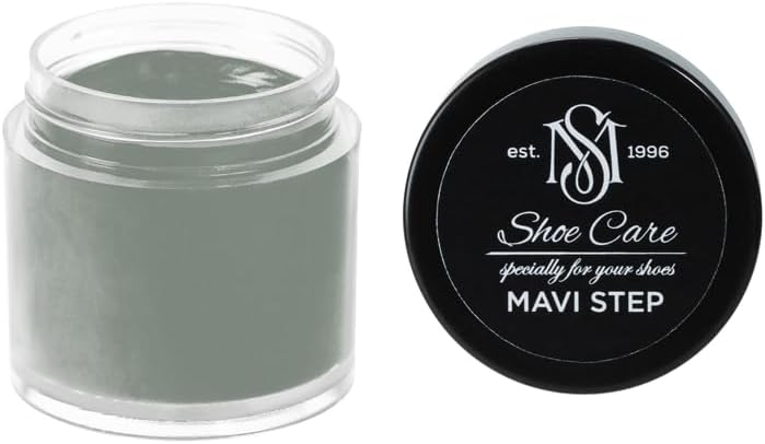 Universal Leather Dye - NCS S 5005-G20Y Deep Camo Grey - High Coverage Leather Paint for Shoes, Bags, Canvas & Sneakers by MAVI STEP - 0.85 fl oz / 25 ml