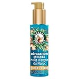 Herbal Essences Huile Élixir Réparation Intense Huile D'Argan Du Maroc 95ml Pour Cheveux Lisses Et Brillants. Pénètre Profondément Pour Nourrir, Renforcer Et Réparer. Formule Légère Et Végane