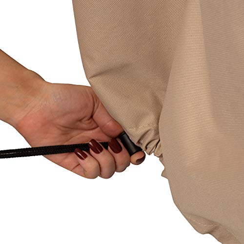 Dyna-Glo DGPHC400BG 73" Pyramid Patio Heater Cover, Beige - Thumbnail 4