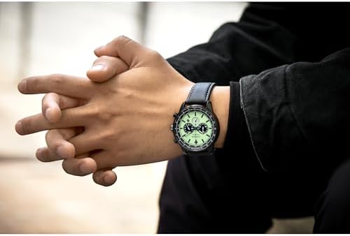 CITIZEN 남성용 Eco-Drive 스포츠 캐주얼 44mm 스테인리스 스틸 CA4505-21X — 사진 7