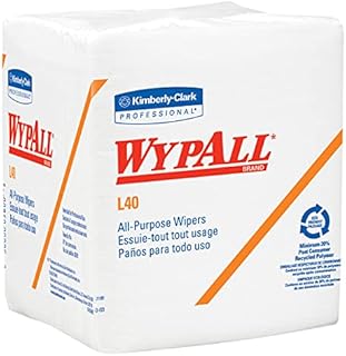 L40 All-Purpose Wipers, White, 56-Ct., 18-Pk.