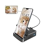 GKI - Estación de acoplamiento USB-C 7 en 1, hub USB-C con HDMI 4K, adaptador de teléfono tipo C a TV, expansión multipuerto para Samsung DeX, teléfonos Android, modo DP Alt. GKI - Estación de acoplamiento USB-C 7 en 1, hub USB-C con HDMI 4K, adaptador de teléfono tipo C a TV, expansión multipuerto para Samsung DeX, teléfonos Android, modo DP Alt.