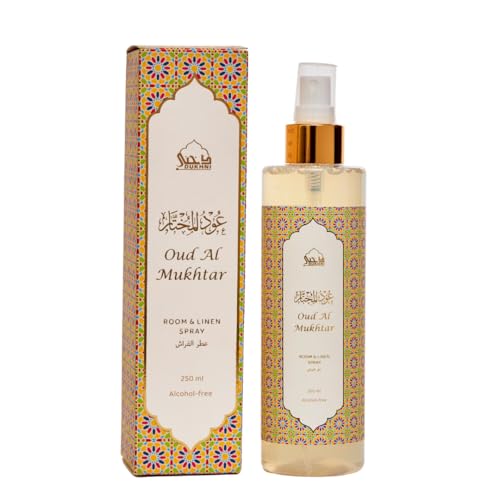 Dukhni Oud al Mukhtar Room Spray 250ml, Air Freshener, Attar