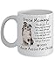 Robyn-Michele Design Co. AUSTRALIAN SHEPHERD Dog Moms Gifts - Funny Dog Mom Coffee Mug - DEAR MOMMY from Dog - for Aussie Dog Moms