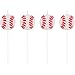 Creative Converting 4 Count Sports Fanatic Baseball Shaped Pick Candles