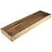 Macosa EX236782 - Plateau rectangulaire en bois - 50 cm de long - Pour la décoration de table, assiette à bougies, plateau de service, plateau à fruits, décoration d'intérieur