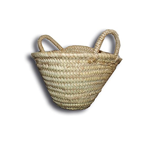 Cestino in paglia 100% naturale