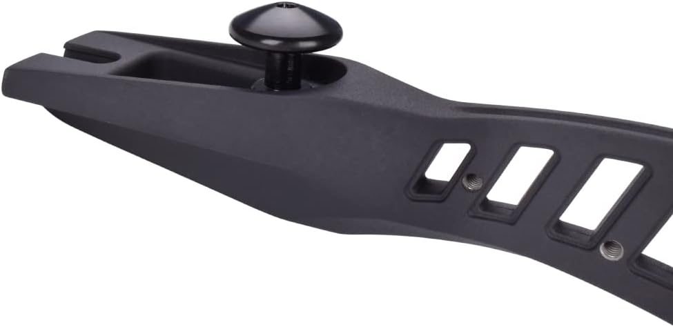 GPP Recurve Bow Riser ILF 17" Bows Handle for Right Handed & Left Handed Shooter Magnesium Alloy RH/LH Ambidextrous