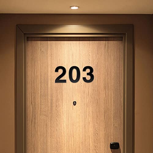Becizy 4 Inch Modern House Number, Self-Adhesive House Numbers Mailbox Numbers, Street Numbers Home Address Number Door Numbers For House Apartments Office, Easy To Install Without Tools (Number 8) #TOP2