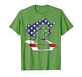 Christopher Columbus flag of USA TShirt Tee Shirt T-Shirt