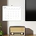 Calendar 2026-2027 - Wall Calendar from April 2026 to June 2027, 2026-2027 Calendar with Holiday Marked, Premium Paper for Organizing, 8.5'' x 11'',Black Word