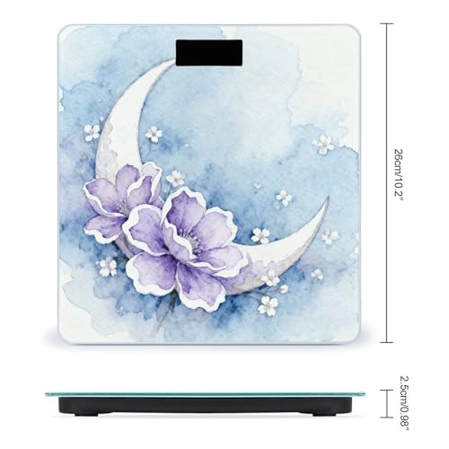 Báscula Digital para Baño con Display LCD Grande y Precisión Alta miniatura 2
