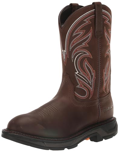 Ariat Y Workhog Xt [Nu[c, uE(Distressed Brown), 27.0 cm