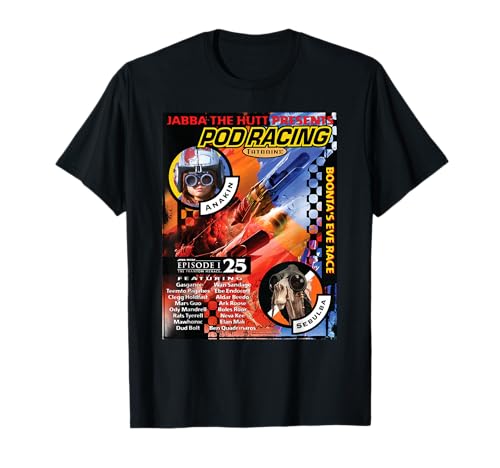 Image of Star Wars Episode I 25th Anniversary Anakin Podracing Poster T-Shirt