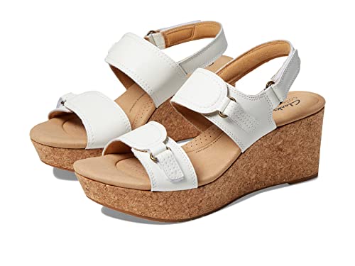 Sandale cale Clarks Rose Lane chaussure ouverte été femme avec talon compensé