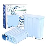 JOSPL 2 Stücke Wasserfilter AquaClean CA6903 für Philips Kaffeemaschine mit Aktivkohle Enthärter Kalkschutz Alkali Null Wasserfilter für Philips AquaClean Kaffeevollautomat Kaffeefilter