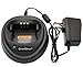 GoodQbuy Ni-MH Ni-CD Li-ion Battery Rapid Quick Charger For Motorola Radios CP040 CP140 CP150 CP160 CP180 CP340 CP360 CP380 EP450 GP3138 GP3688 PM400 PR400