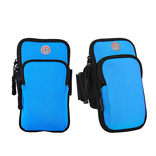 Sport Armband Running Jogging Gym Holder Arm Band Bag Case Pouch for Cell Phone (screen less than 6 inch)