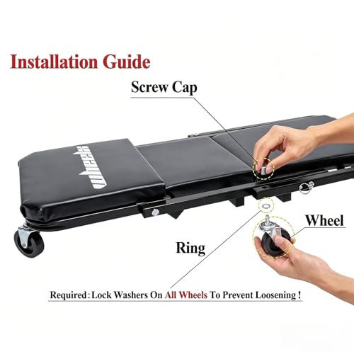 WheelX 36 Inch 3-in-1 Mode Creeper