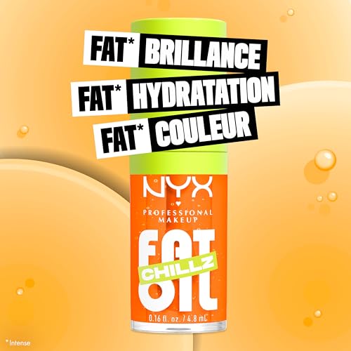 NYX Professional Makeup Fat Oil Gloss Huile Lèvres Chillz Citrus Chiller