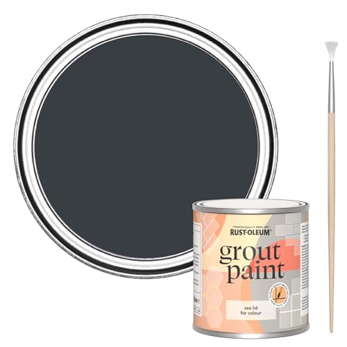 Rust-Oleum Dark Grey Ultra-Durable Grout Paint - Anthracite (RAL 7016) 250ml