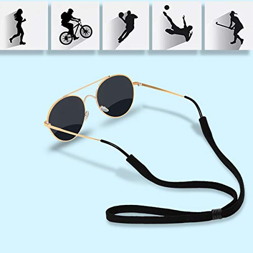 Half Crescen Glasses Strap (Pack Of 6) Eyeglasses Strap, Unisex Sport Sunglass Holder Retainer Cord #TOP5