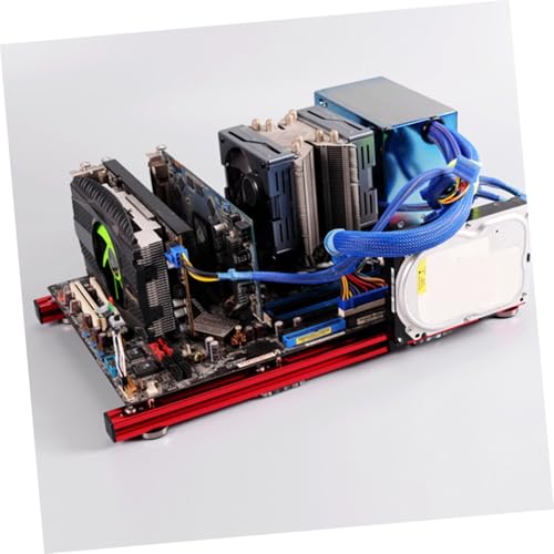 Gabinete Abierto Angoily DIY Full Tower ATX para Computadora miniatura 5