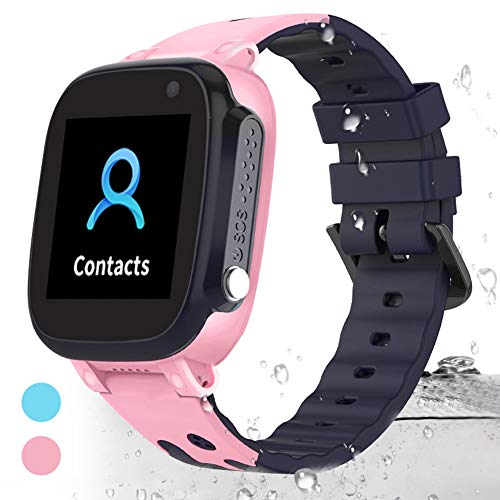 HuaWise Kids smartwatch, GPS Anti-Lost Waterproof Smart Watch with Real-time Position Tracker,Touch Screen