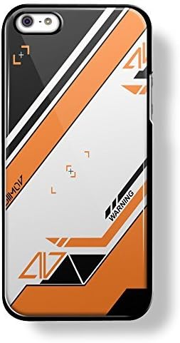 Asiimov Pattern gun counter strike for iPhone 5/5s Black case