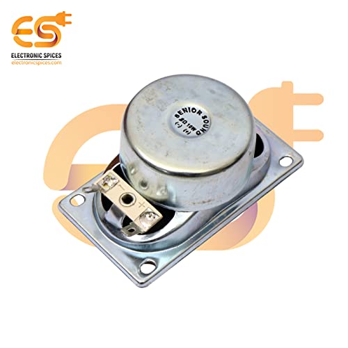 Image of Electronic Spices Home Audio Speakers Woofer Rectangle Shape Power 10w 8ω (Ohm) (90 X 50 Mm) (3.5 X 2 Inch)