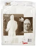 Lagerarbeiten 3M 4500WL Schutzanzug 4500, Größe L, Weiß
