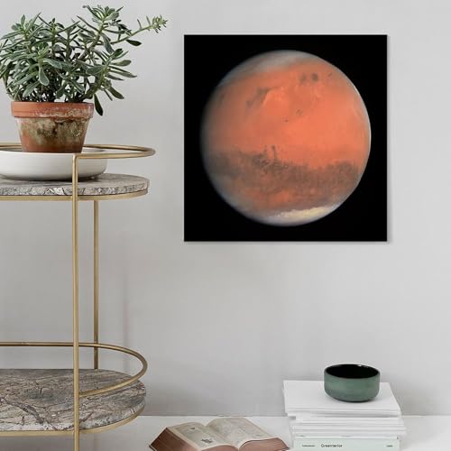 Toile Mars déco de chambre : ambiance moderne et épurée 30x30 cm