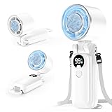 ハンディフアン 冷却プレート付き 携帯扇風機