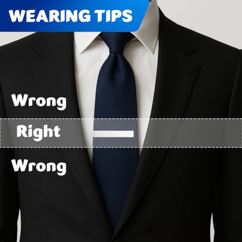 Image of Roctee Men's Tie Clip For Skinny Ties, 3 Pack Small Tie Clip For Men, Tie Clasp Pinch Necktie Clip On Shirt Tie, Suitable For Business Metting Wedding Birthday Gift Father Boyfriend Son