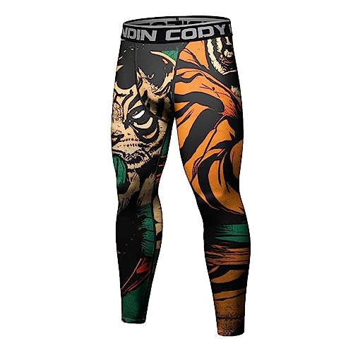 Men's Rash Guard Long Sleeves Shirt Trousers Set Sun Protection Quick Drying Splice Compression Fitness Shirts3