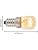 Klass Home (3 Pack) Salt Lamp Bulb | Oven | Fridge | Small Screw E14 15W <300°C Dimmable Incandescent Bulbs Pygmy for Oven Light | Himalayan Salt Lamp Light | Lava Lamp - View 8