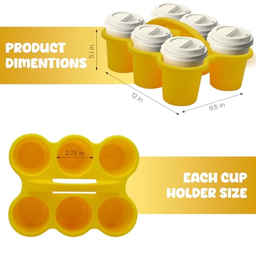 4E's Novelty 4 Pack Caddy for Classroom, Classroom Pencil Caddy, Durable Table Cup Drink Holder, Sturdy Schools Desk Bin, Craft Caddy, Colorful Art Supply Caddies for School Home, Teacher Organizer - Image 4